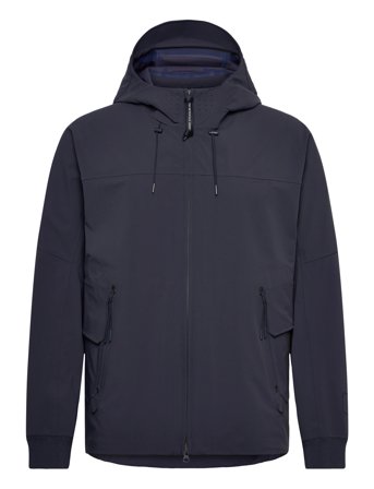 C.P. Company Metroshell Jacket (Stretch Nylon) - Navy - L