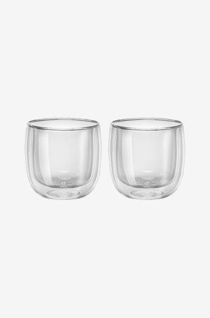 ZWILLING - Tekrus Sorrento 240 ml 2-pak - Transparent - Kopper & krus - Fra Homeroom