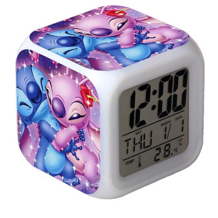 T hti Vauva V rik s Her tyskello LED Stitch Piirretty Yksinkertainen Muodikkaat S tti Kellon Syntym p iv lahja
