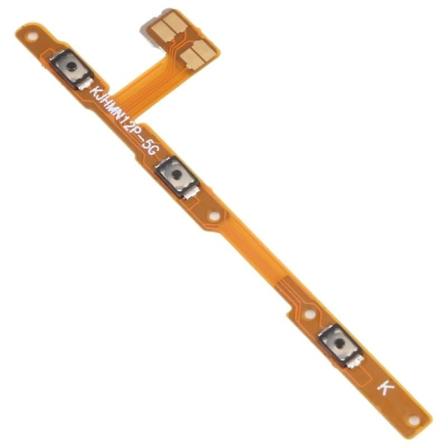 For Xiaomi Redmi Note 12 Pro 5G/Note 12 Pro+ 5G Tænd/sluk og lydstyrke Flex-kabel Udskiftningsdel