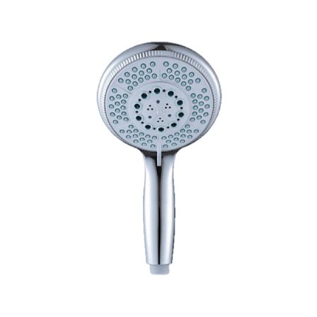5 Spray hånddusj for bad, stort dusjhode (G1/2 tommer, 150mm), krom