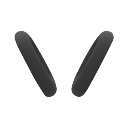 Öronkuddar som är kompatibla för Bluetooth Headset Skyddande silikonersättnings öronkuddar