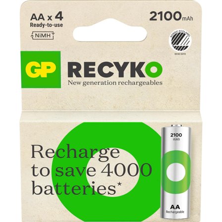 GP Recyko AA-battery 2100mAh