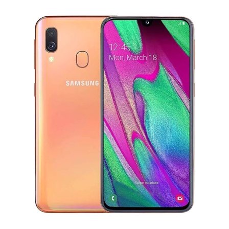 Begagnad Galaxy A40 64GB Coral - Använt skick C