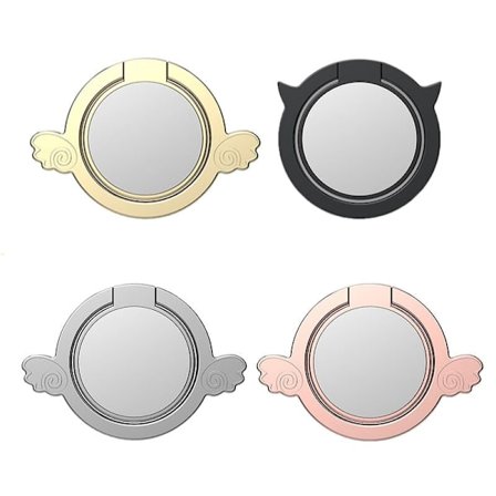 Sommerfugl Farge Blomst Kvinnelig Personlighet X Metall Mobiltelefon Ring Spenne Gave Utenrikshandel