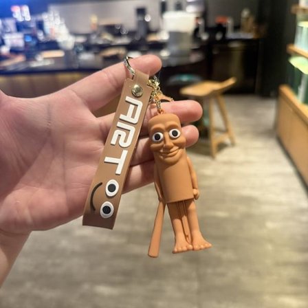 Nye italienske Brainrot Animals nøgleringe til tilbehør Funny Sigma Skibidi Rizz Cat Silly Meme Nøgleringe Fans Venner Gaver