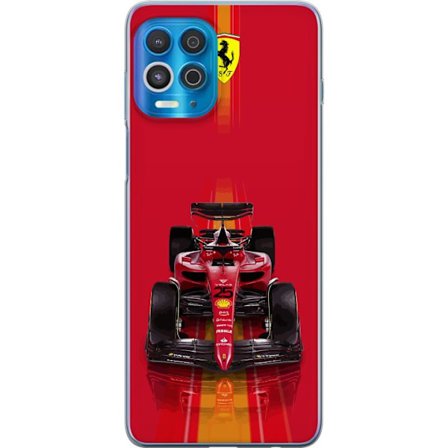 Yhteensopiva Puhelinkuori Motorola Motorola Edge S Ferrari Formula 1 -auto ikonisessa punaisessa muotoilussa urheilullisella tarkkuudella