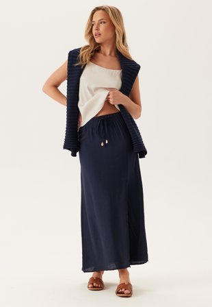 VERO MODA Vmpalina Long Skirt Navy Blazer Klær