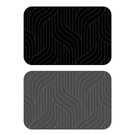 2 stk. skridsikre bademåtter til husholdningstoilet, absorberende bademåtte, badeværelse diatom muddermåtte 40