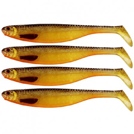 Westin ShadTeez Slim 7,5cm Gold Rush 4-pack