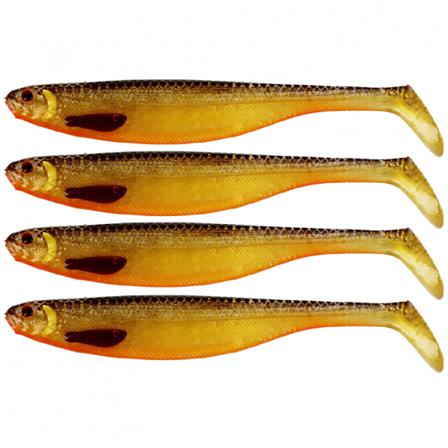 Westin ShadTeez Slim 7,5cm Gold Rush 4pcs