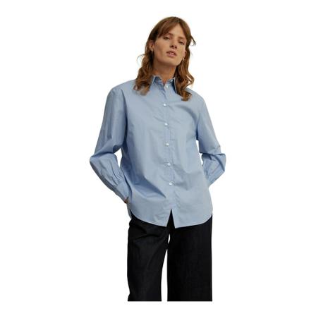 Rue Blanche Ery 22a Tp42 49 Shirt Blå, Dame Skjorter