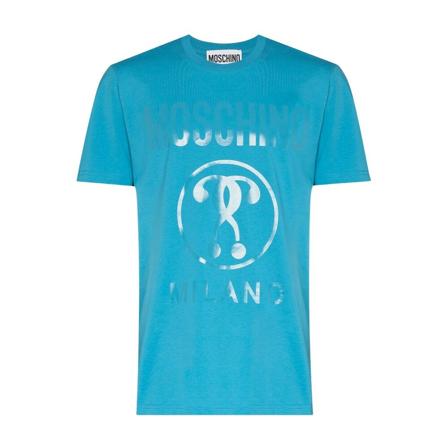 Moschino T-Shirts Blå, Herre