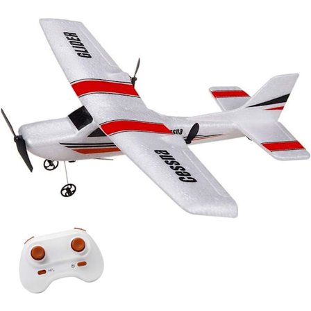 RC-fly, 2,4 GHz 2-kanals klar til å fly RC-fly, innebygd 6-akset gyroskop RC-fly, enkel å fly nybegynner RC-fly for barn gutt