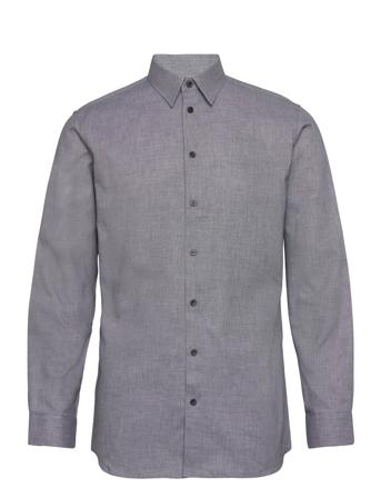 Slhslimnathan-Gem Shirt Ls B Skjorte Business Blå Selected Homme*Betinget Tilbud