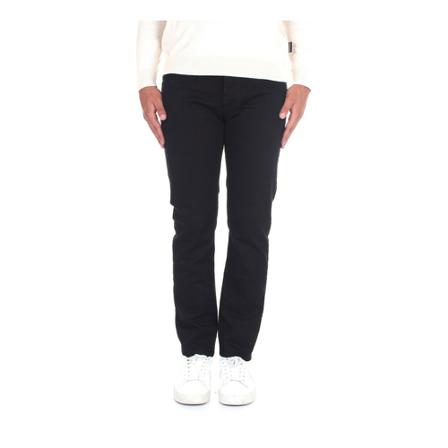 Jacob Cohën U Q E06 30 S 001D Slim Broek , Zwart , Heren , Maat: W35