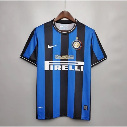 INTER MILAN 2010 CHAMPIONS LEAGUE FINAL Herre Fotballdrakt Fotball T-skjorte Topper