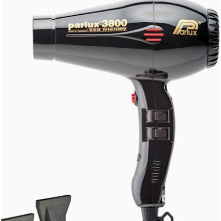 Xox-Parlux 3800 Hårføner Ionisk og Keramisk 2100 W Svart