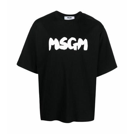 Msgm T-Shirts Sort, Herre