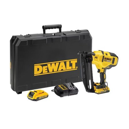 Dewalt DCN660D2-QW Dykkertpistol med 2 stk 2,0 Ah batterier og lader, Maskiner