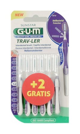 Gum Travler 1512 Scovolini 1,2 6 Pezzi