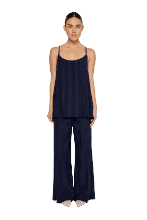 Residus Cicore Camisole - Midnight T-shirts & toppar Dam Blå XS