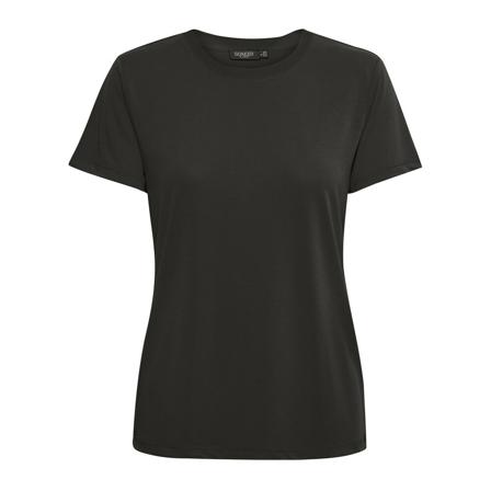 Soaked in Luxury T-Shirts , Zwart , Dames , Maat: XL