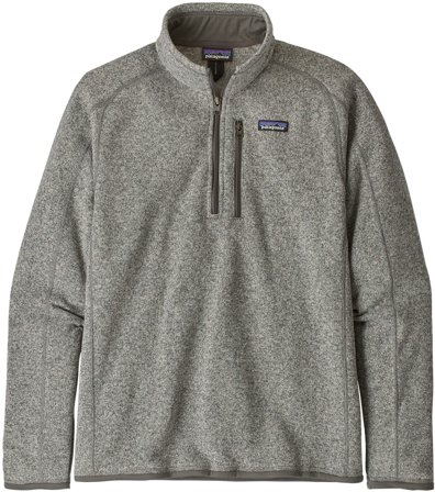 Patagonia M's Better Sweater 1/4 Zip Stonewash