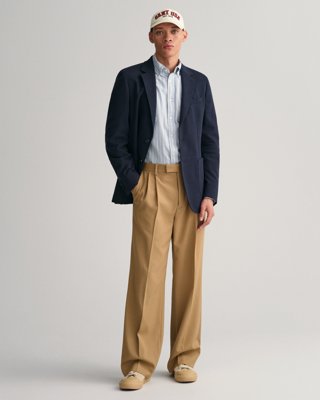 GANT - Jerseyblazer med smal passform til herre evening blue