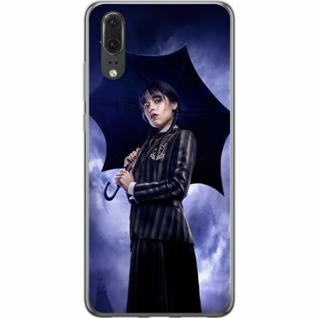 Huawei P20 Skal / Mobilskal - Wednesday Addams