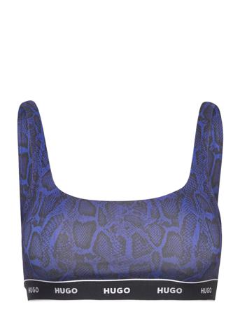 Bralette Python Swimwear Bikinis Bikini Tops Bandeau Bikinitops Monivärinen/Kuvioitu HUGO