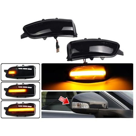 Led-dynaaminen vilkku Volvo V40 V50 V70 S40 S60 S80 C30 C70-FA1-