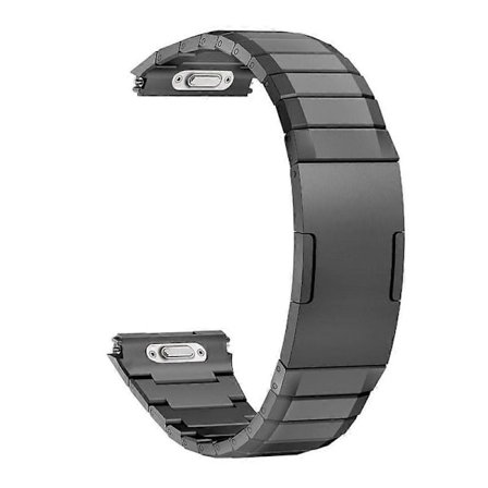 Yhteensopiva Huawei Watch GT 6 Pro 46mm:n kanssa, pikakiinnitteinen ranneke, bambunivel-muotoilu, titaaniseoksesta valmistettu kellon ranneke