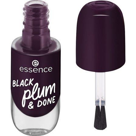 Essence Gel Nail Colour 84 BLACK plum & DONE, Makeup, Neglelak, Farvede Lakker