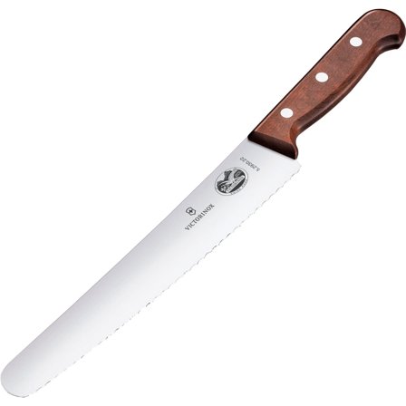 Victorinox Brød & bakerkniv, 22 cm.' - 'Brun