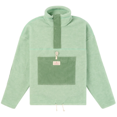 Amundsen V-Bond Cord Fleece Womens Faded Willow Green/Green