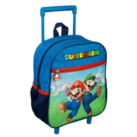 Super Mario Och Luigi Mini Resväska Ryggsäck Trolley 33x25x15cm Multifärg One Size