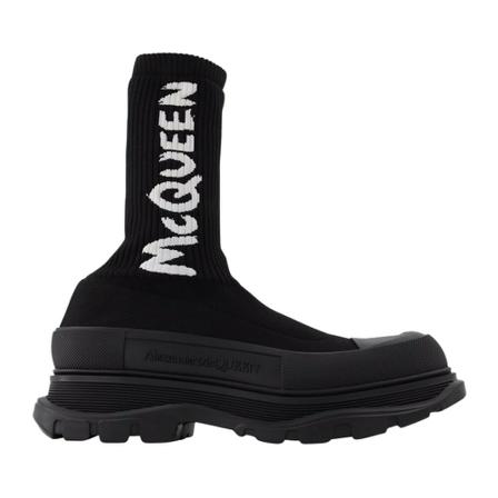 Alexander McQueen, Boots Zwart, Heren, Maat:45 EU