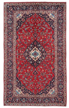 Håndknyttet Persisk Keshan Teppe 150X245