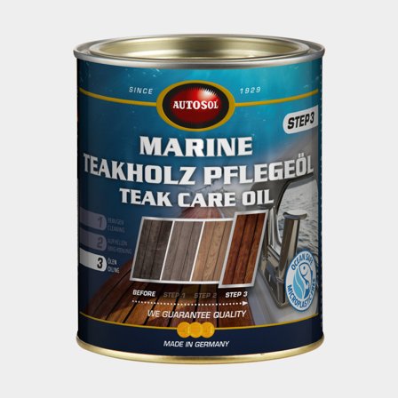 Tiikkiöljy Autosol Marine Teak Care Oil, 750 ml