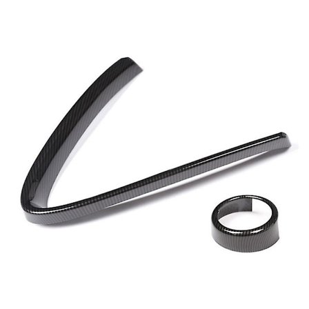 Yhteensopiva Alfa Romeo Giulia -auton etupuskurin ilmanottoaukkojen V-koristelista