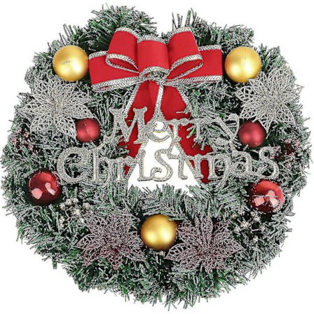 Julekrans 12 Tommer Julepynt Dør