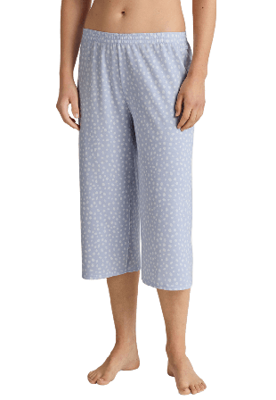 Calida Favourites Sleep 3/4 Pyjamas Byxor 28357 Underkläder Dam Blå M