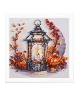 Pärlbroderi Höstljus - Abris Art