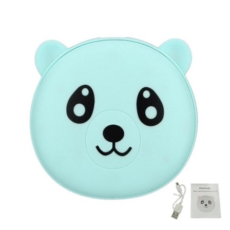 Vinter Portabel Mini Handvärmare 2 i 1 3600mAh Uppladdningsbar Powerbank Värmare