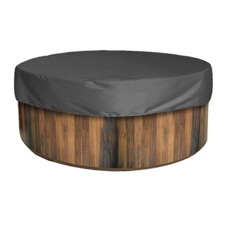 Utendørs Vanntett Anti-UV Beskyttelse Støvdeksel Spa Boblebad Kalesjehette Rund