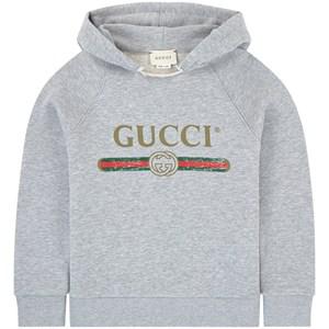 Kids - Gucci Grey Logo Hoodie 6 years - Jumpers and knitwear - 6 years - Grey