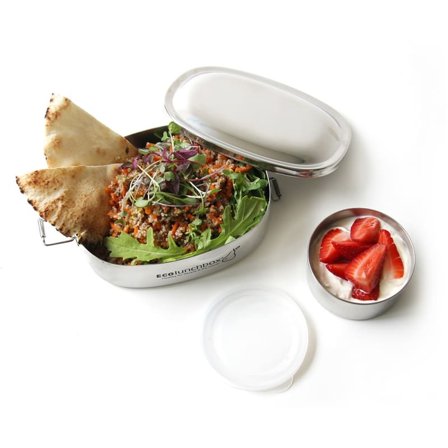 Ecolunchbox Oval eating utensils Metal OneSize