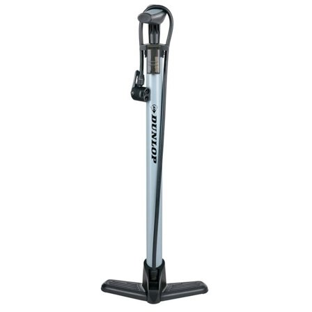 Sykkelpumpe med ergonomisk håndtak og bred ventilkompatibilitet