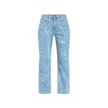 Stella McCartney, Straight Jeans Blauw, Dames, Maat:W29,Katoen